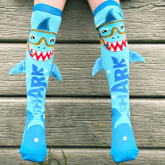 MADMIA Shark Socks With Spikes Kids & Adults Age 6 - 99-1954803049205731329