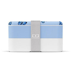 Monbento Original Graphic 1L Lunch Bento Box- Blue Butterfly Blue Butterfly-1954803040007622659