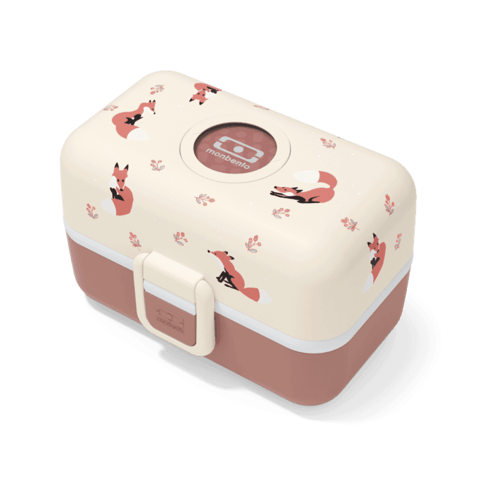 Monbento Tresor Graphic Kids's Bento Box- Cinnamon Fox Cinnamon Fox-1954803050740846592