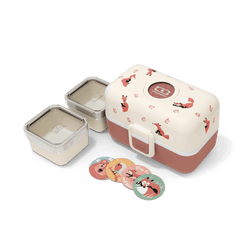 Monbento Tresor Graphic Kids's Bento Box- Cinnamon Fox Cinnamon Fox-1954803050740846594