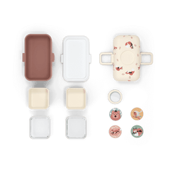 Monbento Tresor Graphic Kids's Bento Box- Cinnamon Fox Cinnamon Fox-1954803050740846597