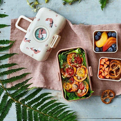 Monbento Tresor Graphic Kids's Bento Box- Cinnamon Fox Cinnamon Fox-1954803050740846599