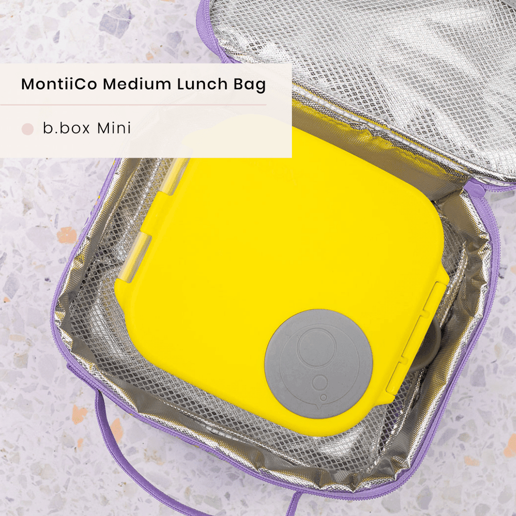 MONTII.CO Medium Insulated Lunch Bag - Petals-1954803121284845573