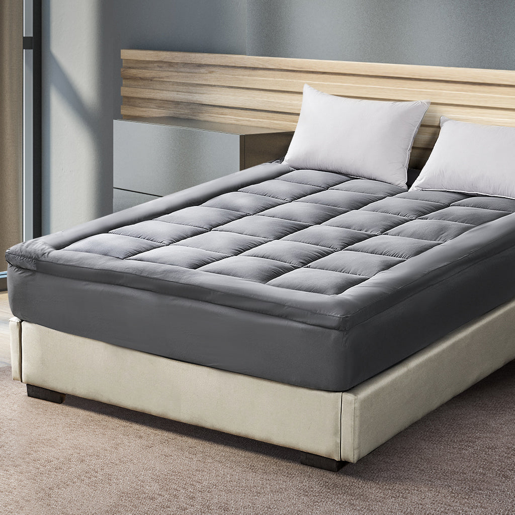 DreamZ Mattress Topper Bamboo Fibre King-1954802862282379270
