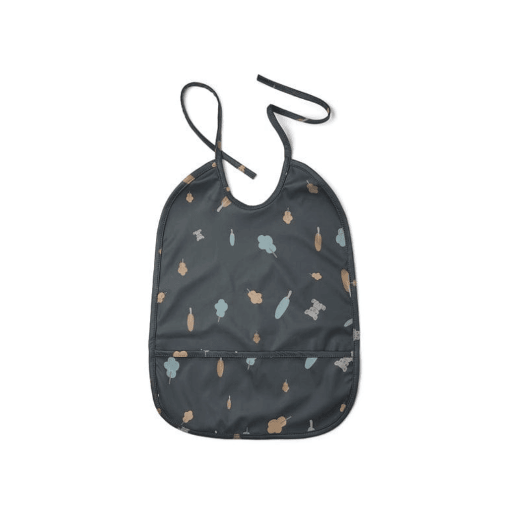 Nuuroo Alberte Long Coated Bib Sand Flower bee-1954803052435345409