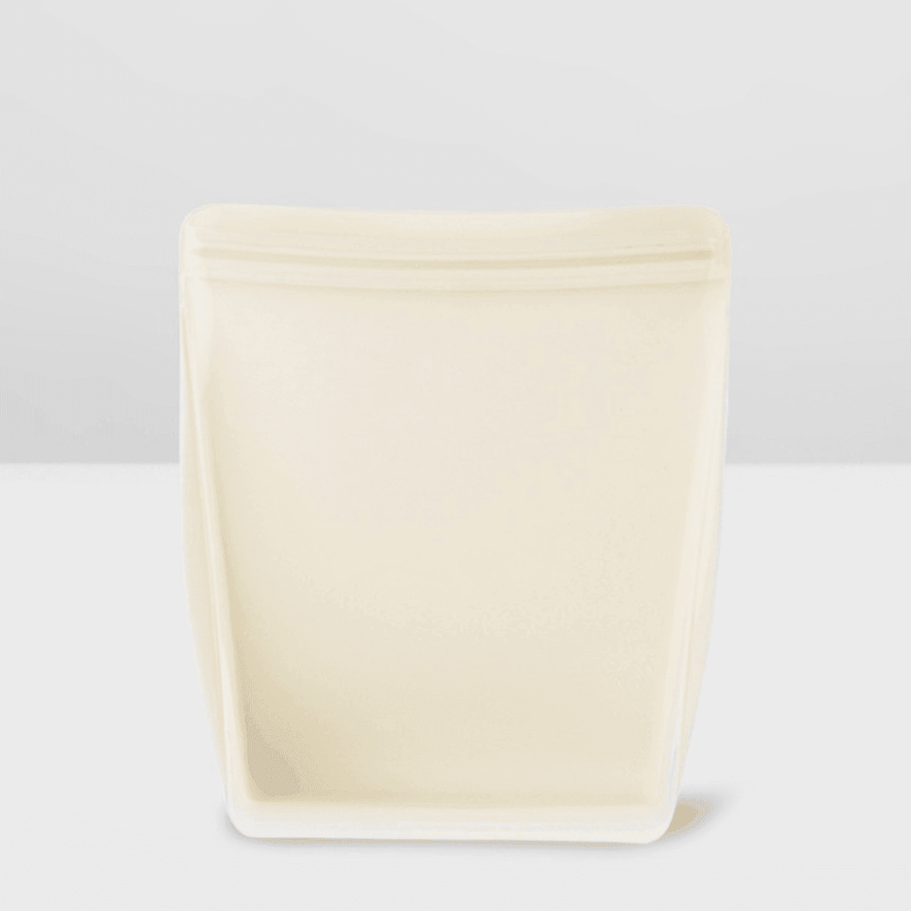 Porter Reusable Silicone Bag Stand Up 1.5l - Cream-1954803127190425601
