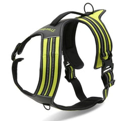 True Love Heavy Duty Sports Dog Harness - Neon Yellow, XL-1831155626382856192