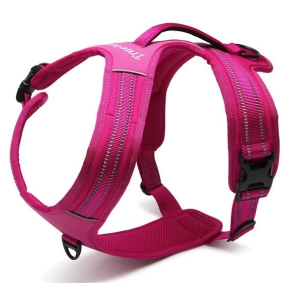 True Love Heavy Duty Sports Dog Harness - Pink, XS-1831155627313991680