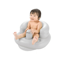 Richell Inflatable Soft Baby Chair Purple Grey-1954803146052210689