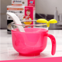 Richell Porridge Maker E, For Use with Rice Cookers Pink-1954803040179589121