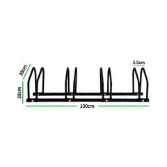 4 Bikes Stand Bicycle Bike Rack Floor-1954802587018596354