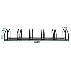 6 Bikes Stand Bicycle Bike Rack Floor-1954802587408666626