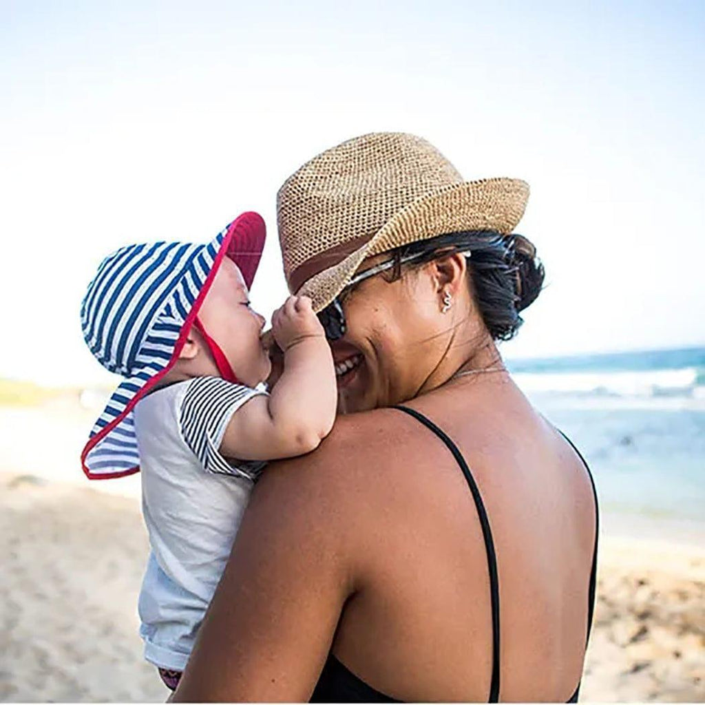 Sunday Afternoon Infant Sun Sprout Hat UPF50+ | Quarry Stripe Baby (6-12mth)-1954803056923250690