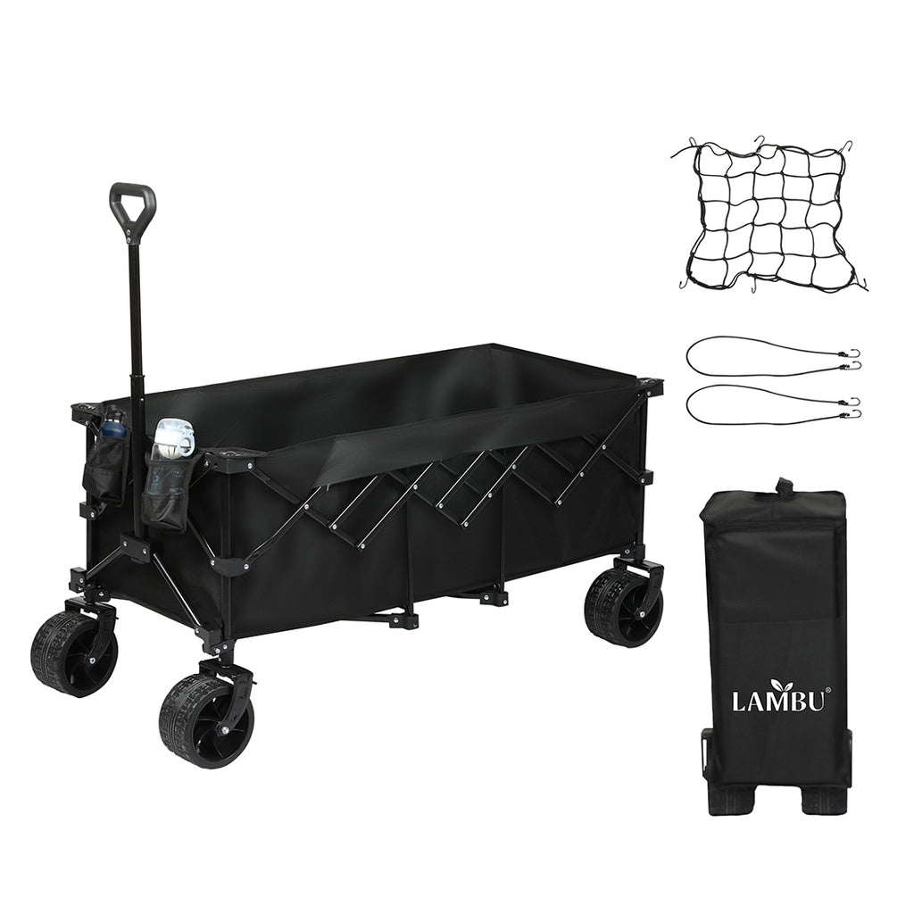 Lambu Folding Wagon Trolley Cart-1954802442663235584