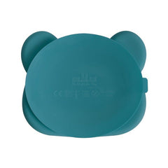 We Might Be Tiny Bear Stickie Plate- Blue Dusk Lid-1954803138913505283