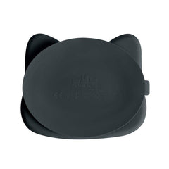 We Might Be Tiny Cat Stickie Plate - Charcoal Plate-1954803139093860354