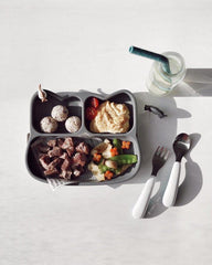 We Might Be Tiny Cat Stickie Plate - Charcoal Plate-1954803139093860355
