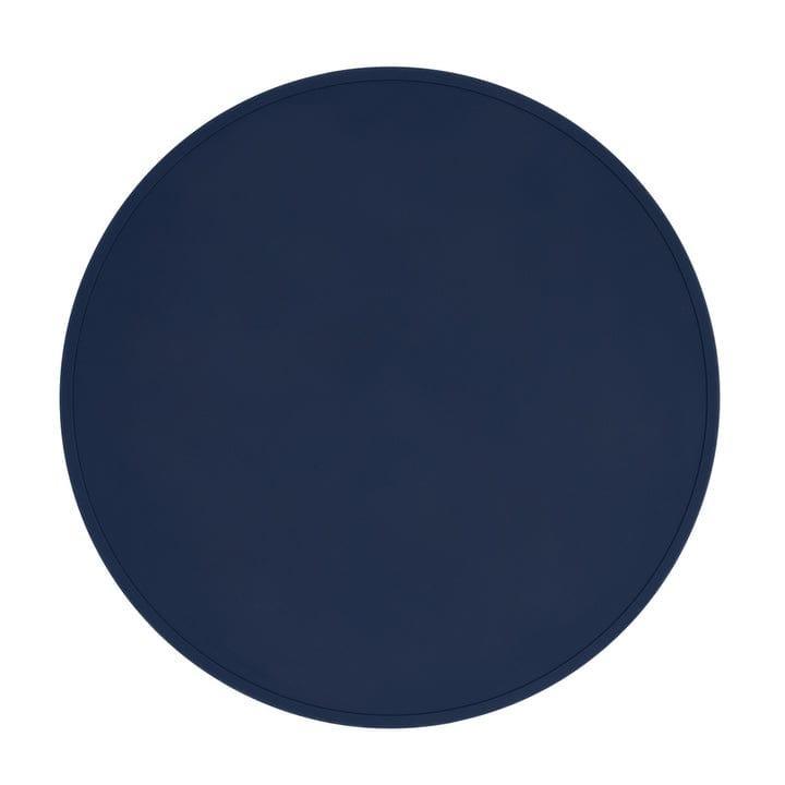 We Might Be Tiny Round Placie? Silicone Placemat Navy-1954803140457009153