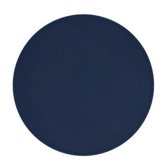 We Might Be Tiny Round Placie? Silicone Placemat Navy-1954803140457009153