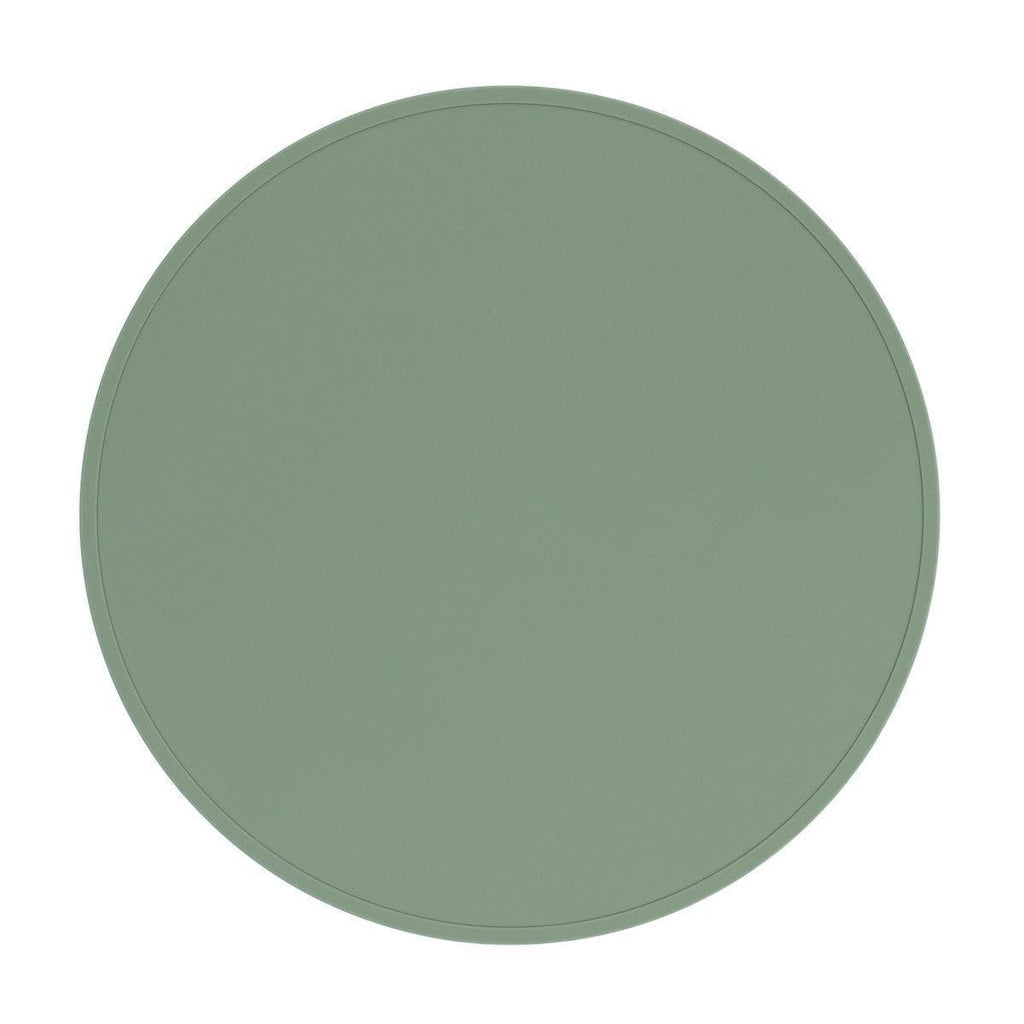 We Might Be Tiny Round Placie? Silicone Placemat Navy-1954803140457009154