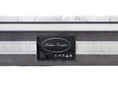 Mattress Euro Top Queen Size Pocket Spring Coil with Knitted Fabric Medium Firm 34cm Thick