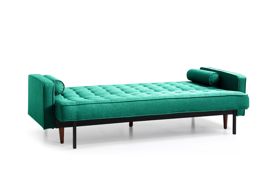 Sofa Marcella Green Velvet Fabric