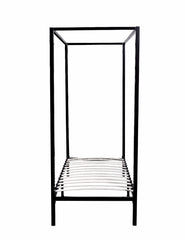 4 Four Poster Single Bed Frame