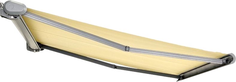 5.0m x 3.0m Retractable Folding Arm Awning Heavy Duty Full Cassette Motorised