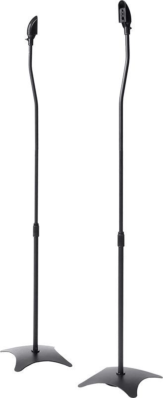 2pcs Speaker Stands Stand Rear Surround Sound Satellite Speakers Adjustable