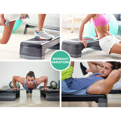 Everfit 3 Level Aerobic Step Bench