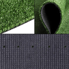 Prime Turf Artificial Grass 1mx10m 17mm Synthetic Fake Lawn Turf Plant Plastic Olive