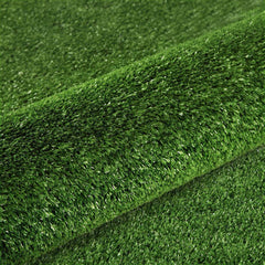 Prime Turf Artificial Grass 1mx10m 17mm Synthetic Fake Lawn Turf Plant Plastic Olive