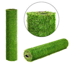 Prime Turf Artificial Grass 40mm 1mx10m Synthetic Fake Lawn Turf Plastic Plant 4-coloured