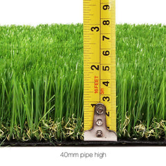 Prime Turf Artificial Grass 40mm 2mx5m Synthetic Fake Lawn Turf Plastic Plant 4-coloured