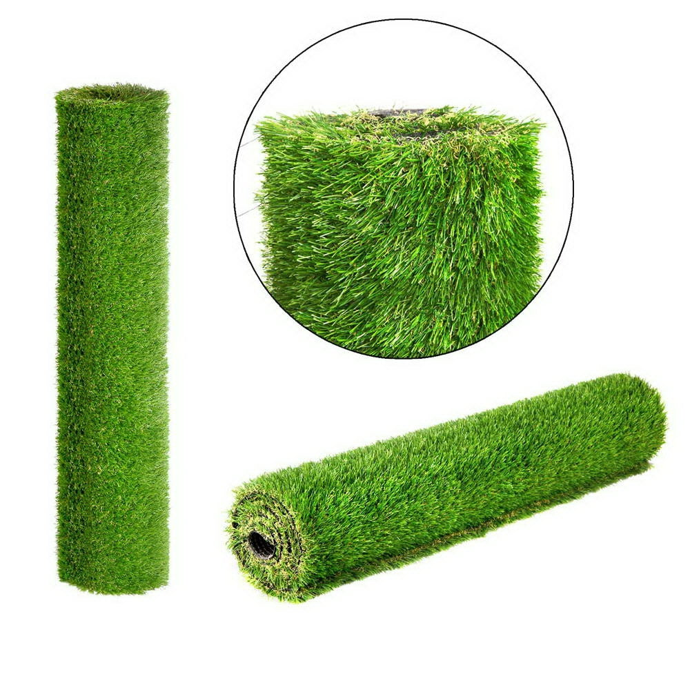 Prime Turf Artificial Grass 40mm 2mx5m Synthetic Fake Lawn Turf Plastic Plant 4-coloured