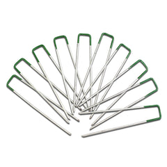 Prime Turf Artificial Grass 100pcs Synthetic Pins Fake Lawn Turf Weed Mat Pegs Joining Tape