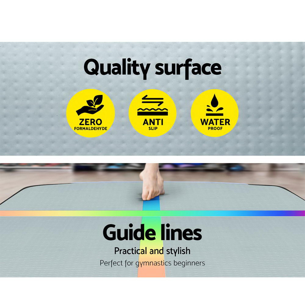 Everfit 5X1M Air Track Inflatable Tumbling Mat Gymnastics Yoga Mat