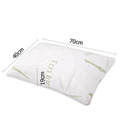 Giselle Bedding Memory Foam Pillow Bamboo Twin Pack