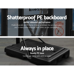 Everfit 3.05M Basketball Hoop Stand System Adjustable Height Portable Pro Black