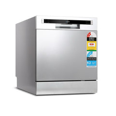 Devanti 8 Place Settings Benchtop Dishwasher Sliver