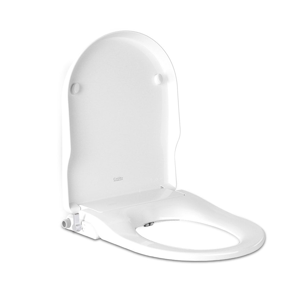 Cefito Non Electric Bidet Toilet Seat Cover Auto Smart Water Wash Dry
