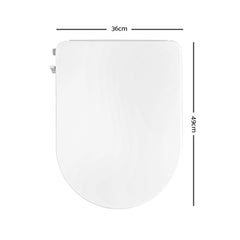 Cefito Non Electric Bidet Toilet Seat Cover Auto Smart Water Wash Dry