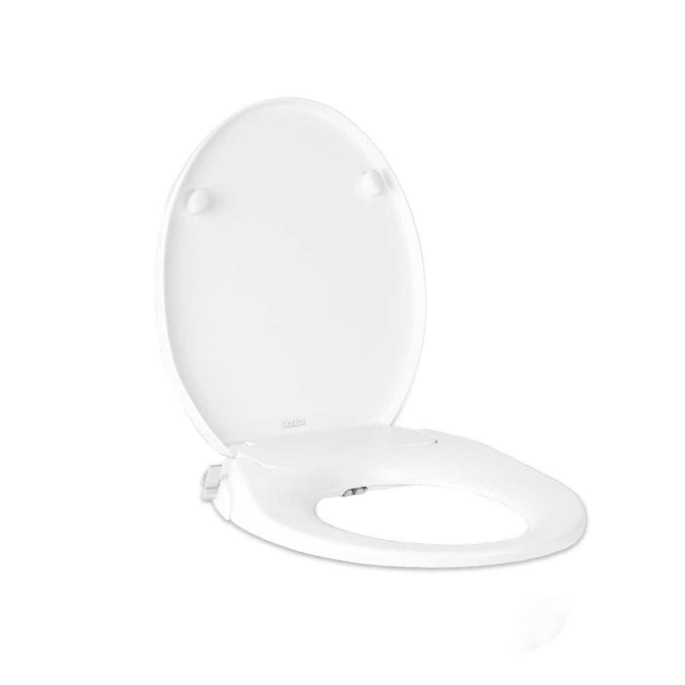 Cefito Non Electric Bidet Toilet Seat Cover Auto Water Spray Wash Knob Control