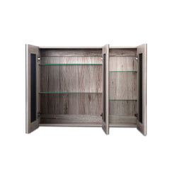 Cefito Bathroom Mirror Cabinet 900x720mm Oak