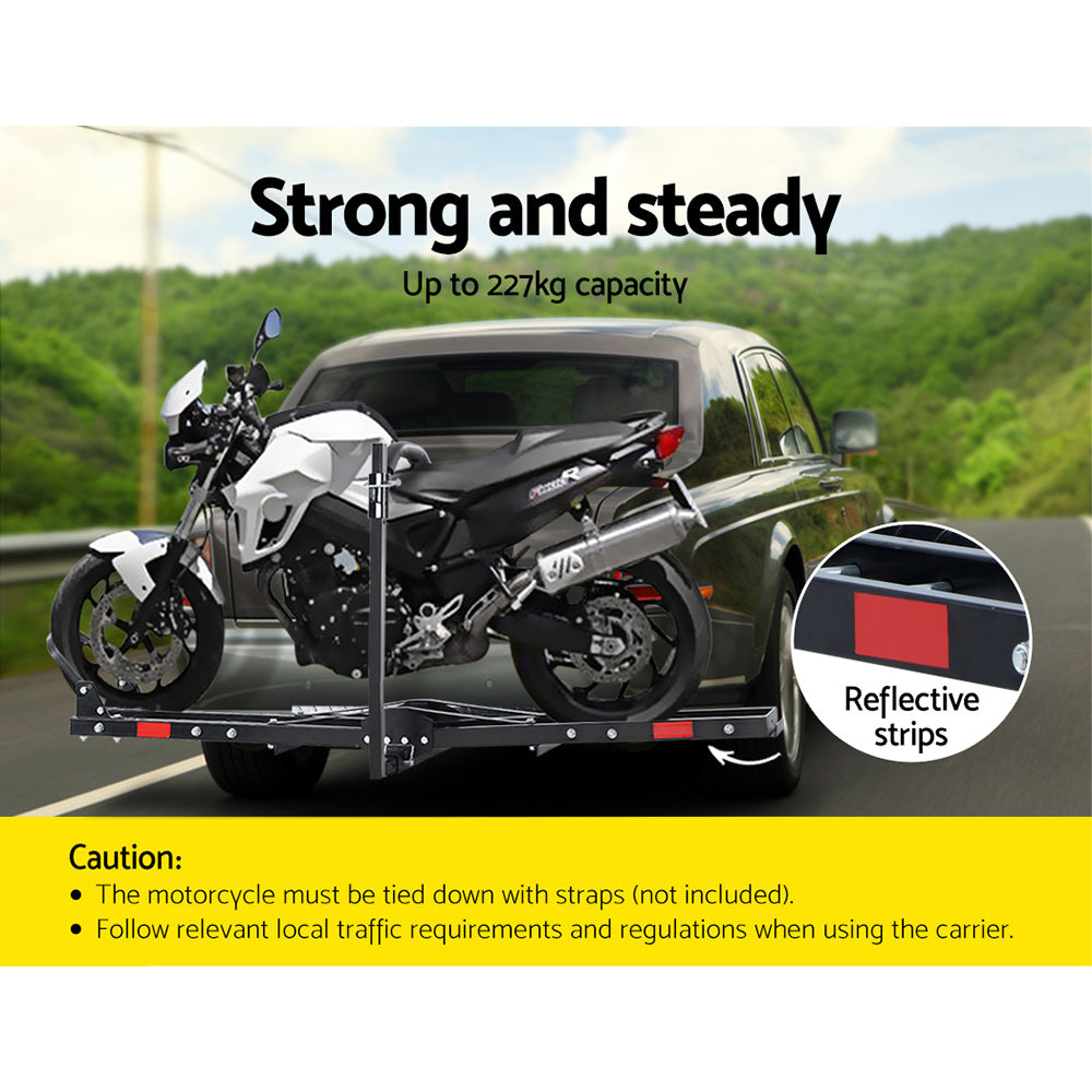 Giantz Motorcycle Motorbike Carrier Rack Ramp 2