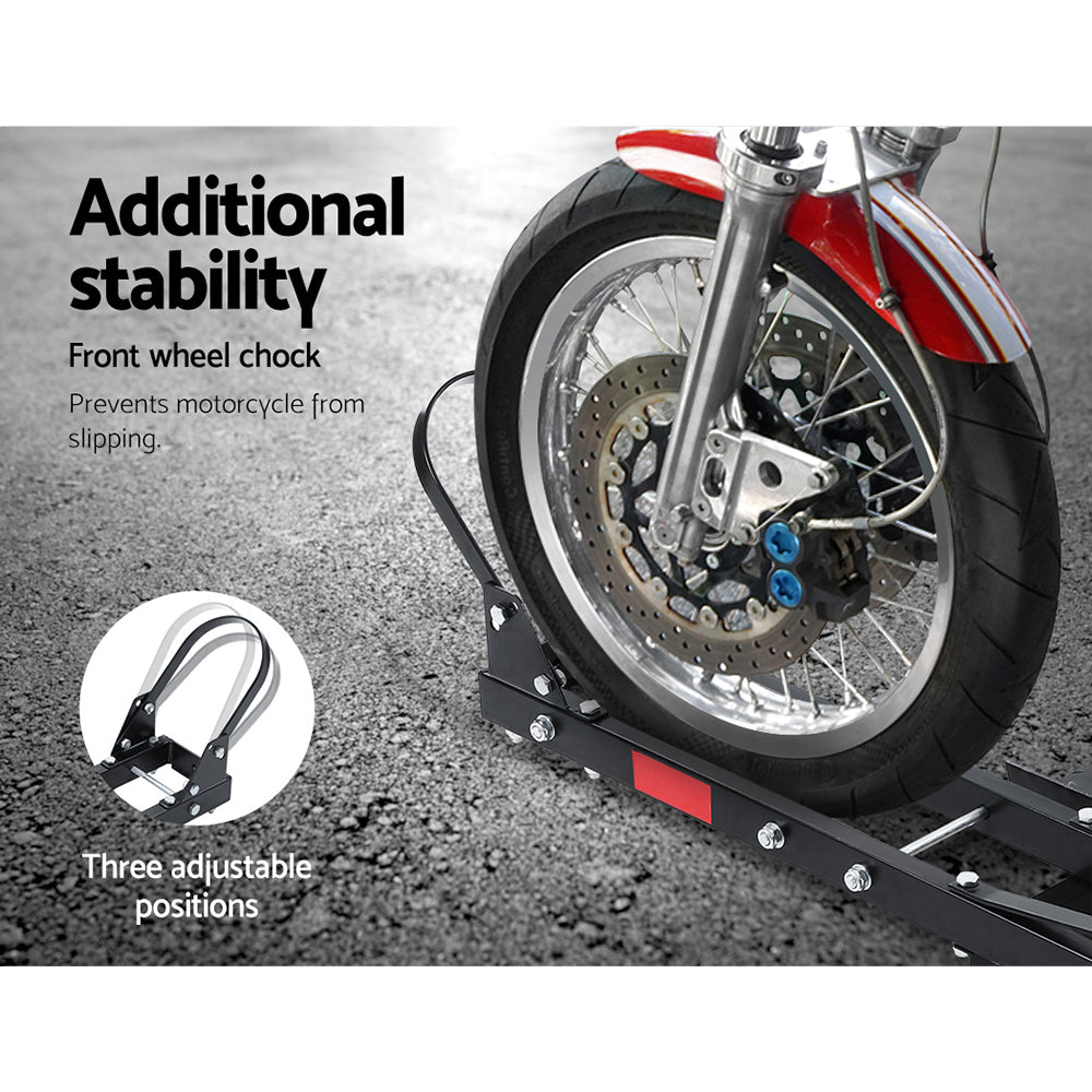 Giantz Motorcycle Motorbike Carrier Rack Ramp 2