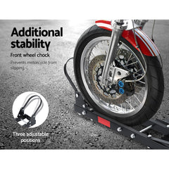 Giantz Motorcycle Motorbike Carrier Rack Ramp 2