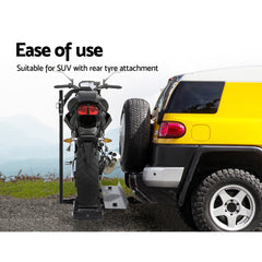 Giantz Motorcycle Motorbike Carrier Rack Ramp 2