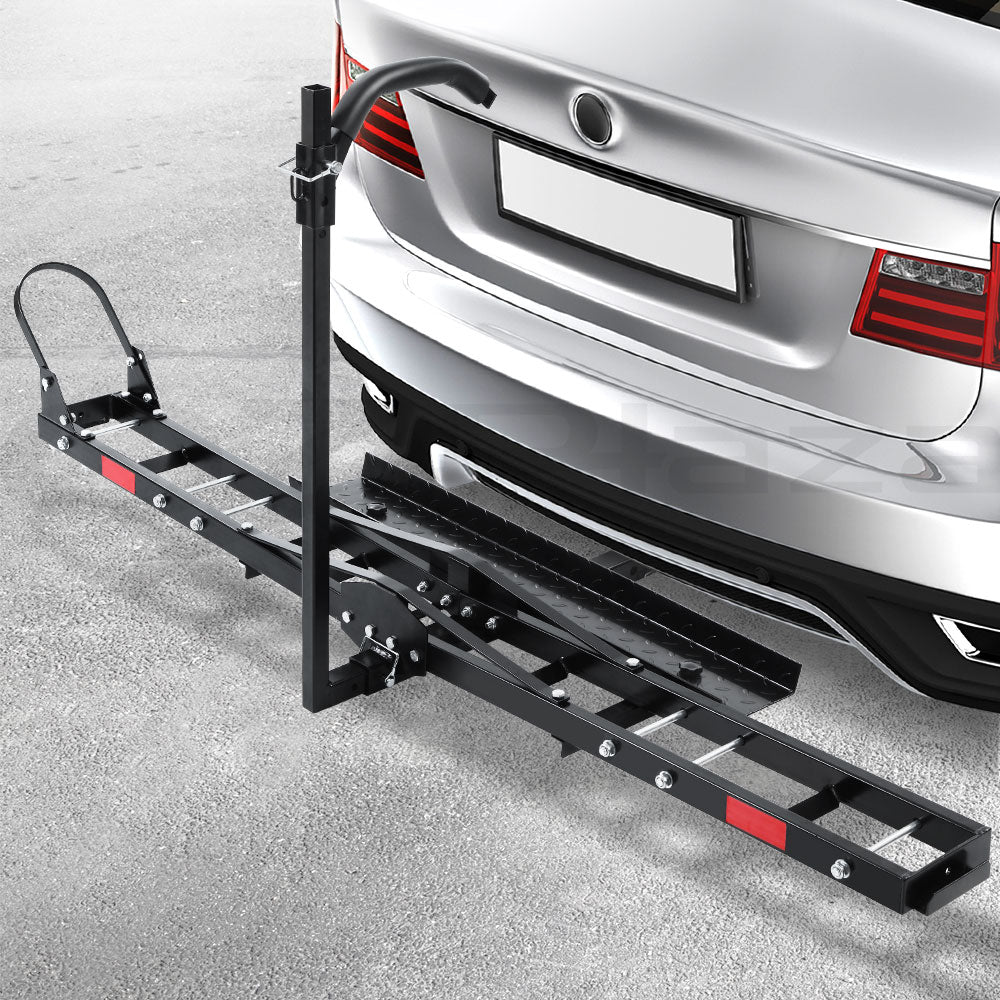 Giantz Motorcycle Motorbike Carrier Rack Ramp 2