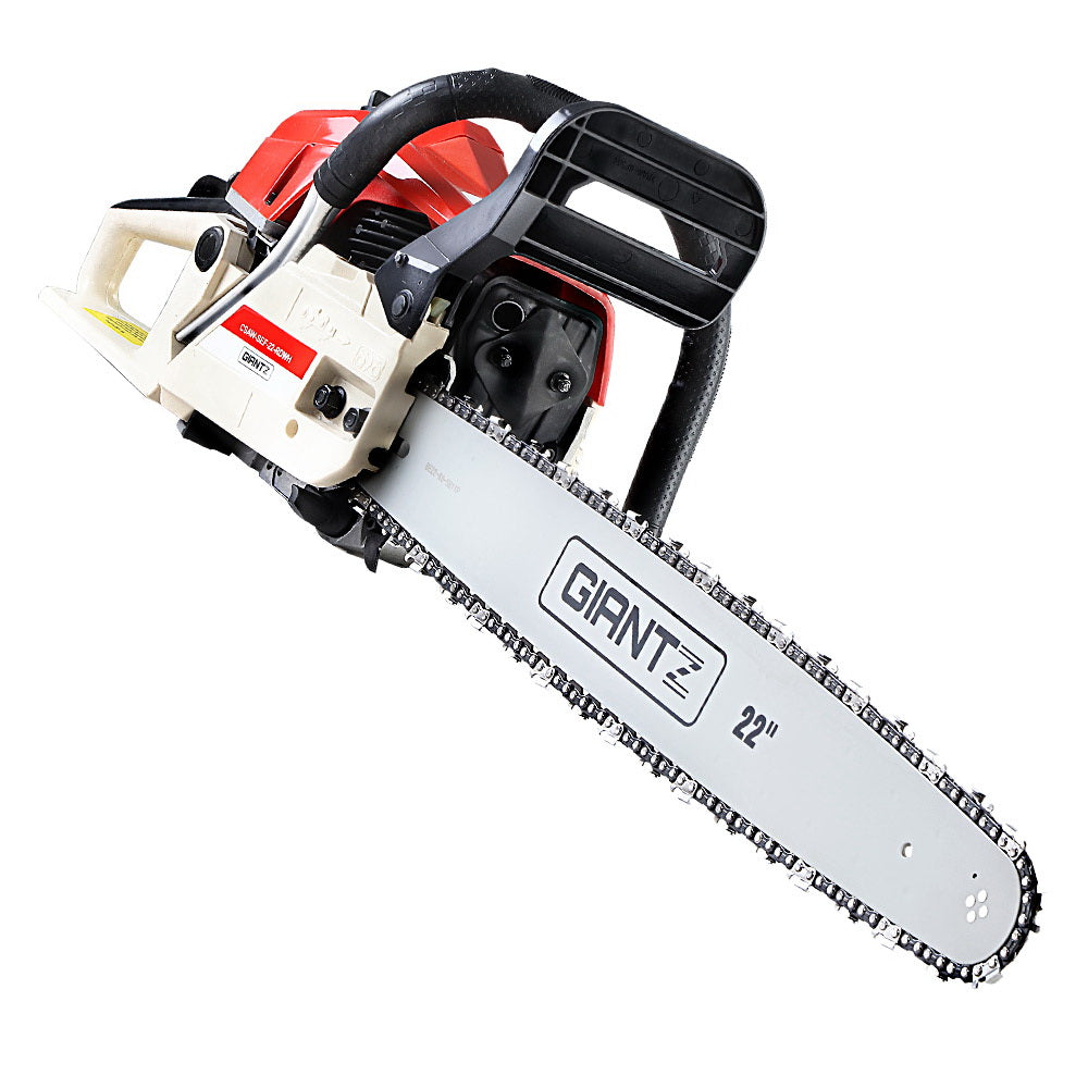 Giantz Chainsaw Petrol 75CC 18" Bar Commercial E-Start Pruning Chain Saw,Giantz Chainsaw Petrol 52CC 20" Bar Commercial E-Start Pruning Chain Saw 5.2HP